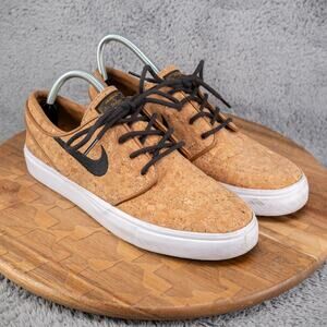 Nike SB Stefan Janoski Men 9 Zoom Elite Cork Skateboard Shoes Sneaker 725074-201